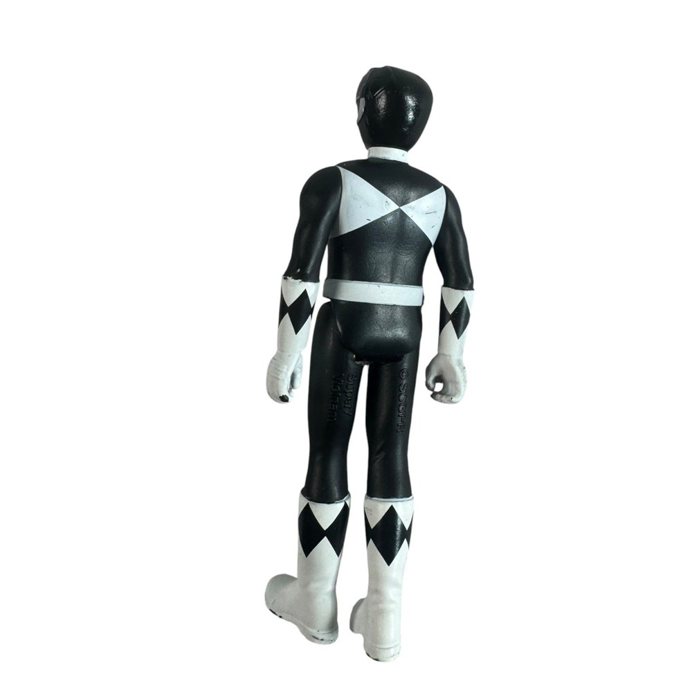 Super7 Power Rangers Black Ranger ReAction Figure 3.75 inch Action Figure - Picture 2 of 7